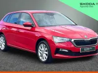 Used Skoda Scala SE L 147 HP (108 kW) 2020 Velvet red metallic Hatchback