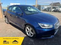 Used Audi A1 Sport 123 HP (90 kW) 2017 Blue Hatchback