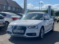 Używany Audi A4 S-Line 177 KM (130 kW) 2013 Biały Sedan/Limuzyna