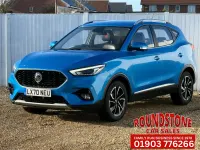 Used MG ZS Exclusive 106 HP (77 kW) 2020 Blue Hatchback