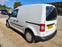 Used VW Caddy 102 HP (75 kW) 2011 White MPV