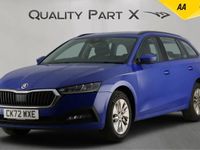 Used Skoda Octavia SE Technology 116 HP (85 kW) 2022 Blue Estate
