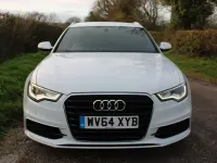 Begagnad Audi A6 S-Line 190 HK (139 kW) 2014 Vit Kombi