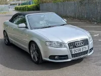 Used Audi A4 Cabriolet S-Line 2008 Silver Cabriolet