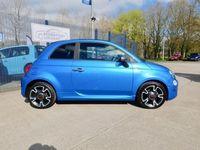 Used Fiat 500C S 85 HP (62 kW) 2016 Blue Cabriolet