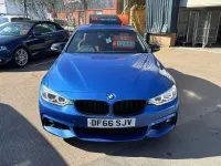 Begagnad BMW 420 M Sport 2016 Blå Cab