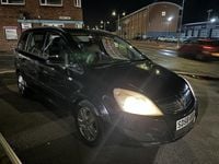 Used Vauxhall Zafira 105 HP (77 kW) 2008 Black MPV