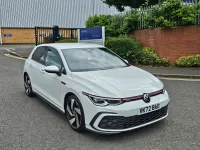 Used VW Golf VIII GTI 2022 White Hatchback