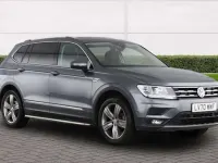 Usado VW Tiguan Allspace Match 150 HP (110 kW) 2021 Cinzento SUV
