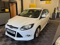 Used Ford Focus Zetec 115 HP (84 kW) 2013 White Estate