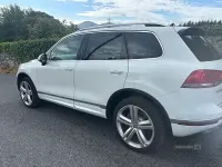 Used VW Touareg R-line Plus 262 HP (192 kW) 2017 White SUV
