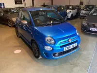 Used Fiat 500 S 69 HP (50 kW) 2016 Blue Hatchback