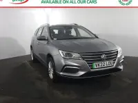 Used MG MG5 EV Exclusive 114 kW (156 HP) 2022 Silver Estate