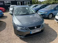 Used Seat Leon SE 110 HP (80 kW) 2015 Grey Hatchback