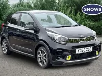 Used Kia Picanto X-Line 83 HP (61 kW) 2018 Black Hatchback