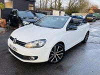 Used VW Golf Cabriolet GT 140 HP (102 kW) 2013 White Cabriolet
