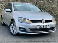 Used VW Golf VII SE 105 HP (77 kW) 2013 Silver Hatchback