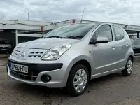 Used Nissan Pixo N-TEC 68 HP (50 kW) 2010 Silver Hatchback