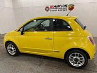 Used Fiat 500 Sport 2008 Yellow Hatchback