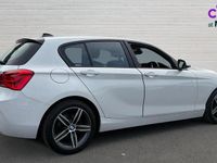 Used BMW 118 Sport Line 136 HP (100 kW) 2019 White Hatchback