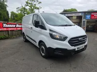 Used Ford Transit Custom 105 HP (77 kW) 2021 White Van