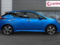 Used Nissan Leaf N-Connecta 160 kW (218 HP) 2021 Blue Hatchback