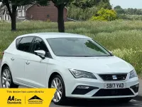 Used Seat Leon FR 150 HP (110 kW) 2017 White Hatchback