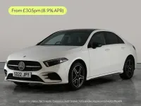 Used Mercedes A250 AMG Line Premium Plus 2022 White Sedan