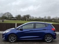 Used Ford Fiesta ST-Line 100 HP (73 kW) 2017 Blue Hatchback