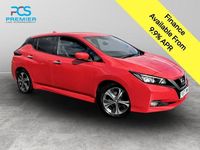 Used Nissan Leaf Tekna 110 kW (150 HP) 2022 Red Hatchback
