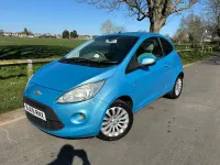 Used Ford Ka Zetec 69 HP (50 kW) 2009 Blue Hatchback