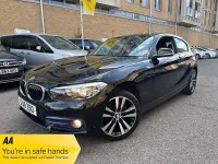 Used BMW 118 Sport Line 2018 Black Hatchback