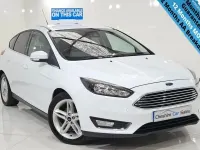 Used Ford Focus Titanium 115 HP (84 kW) 2015 White Hatchback