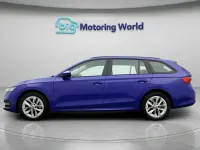 Used Skoda Octavia SE Technology 201 HP (147 kW) 2022 Blue Estate
