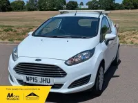 Used Ford Fiesta 75 HP (55 kW) 2015 White Van