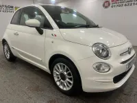 Used Fiat 500 Pop Star 69 HP (50 kW) 2017 White Hatchback