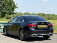 Used Mercedes A180 AMG line 114 HP (83 kW) 2019 Black Sedan