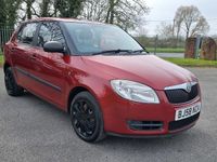 Used Skoda Fabia 2008 Red Hatchback