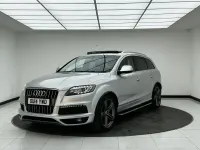 Used Audi Q7 S-line plus 245 HP (180 kW) 2014 Silver SUV