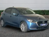 Used Mazda 2 Inclusive 2021 Blue Hatchback