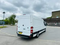 Begagnad Mercedes Sprinter 2017 Vit Van