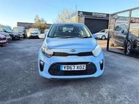 Used Kia Picanto 2017 Blue Hatchback