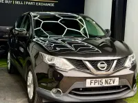 Used Nissan Qashqai Acenta 115 HP (84 kW) 2015 Black SUV