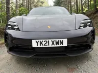 Used Porsche Taycan Performance Package 350 kW (476 HP) 2021 Black Sedan