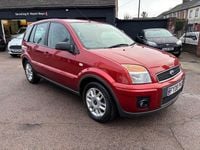 Used Ford Fusion Zetec 2008 Red Hatchback