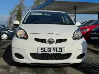 Used Toyota Aygo 67 HP (49 kW) 2011 White Hatchback