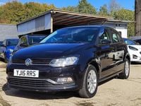 Used VW Polo SE 74 HP (54 kW) 2015 Black Hatchback