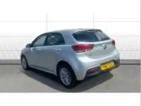 Used Kia Rio 98 HP (72 kW) 2017 Silver Hatchback