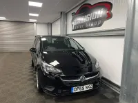 Used Vauxhall Corsa Sport 75 HP (55 kW) 2019 Black Hatchback