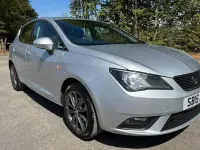 Used Seat Ibiza I-Tech 105 HP (77 kW) 2015 Silver Hatchback
